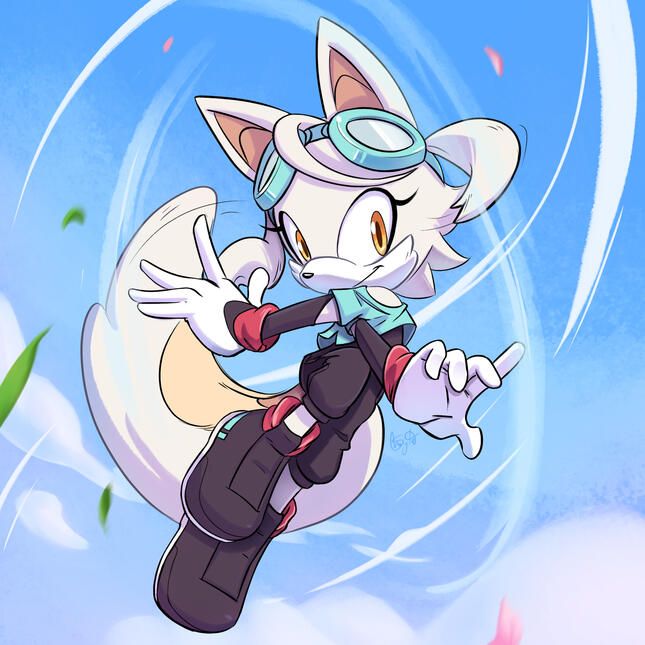 Yuki Arctic Fox - my oc